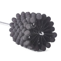 3.54″ 90mm Engine Cylinder Hone 240 Grit Ball Brush for 3.18″-3.55″ Bore Deglaze