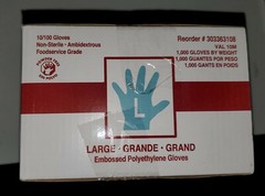 ValuGards polyethylene gloves