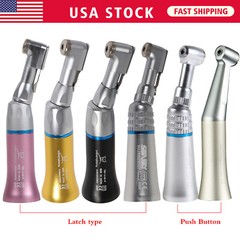 Dental low slow speed straight handpiece/ contra angle/ air motor fit NSK E-type