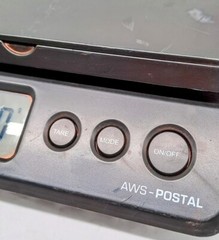 AWS Postal Digital Shipping Scale PS-25KG Battery or AC Powered 55lbs. x 0.01lbs