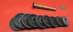 Atlas 618 Gear set unused original set of 9