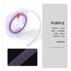 Dental Polishing Strips Resin Coarse Medium Fine 4mm colour-coded grit sizes