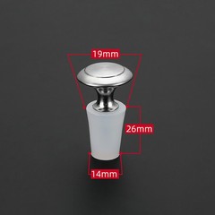 Silicone Bung With Handle Tapered Plugs Wine Stoppers Reusable Sealing Stopper