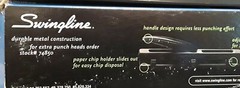 NEW Swingline 2 – 3 Hole Lever Paper Hole Punch # 74026 Easy Effort Lever Black