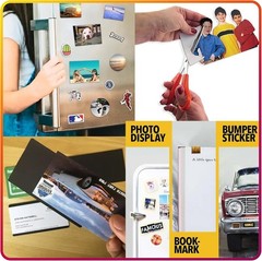 Magnetic Sheets with Adhesive Backing for Crafts, DIY 12 Pack. Strong Craft M…