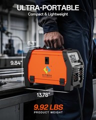 Light Weight 110V/220V 145A Flux MIG Welder Lift-TIG Stick 3 in1 Welding Machine