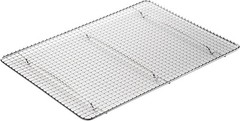 Wire Sheet Pan Grate/Cooling Rack, Chrome Plated, 2/3 Size / 14″ x 20″