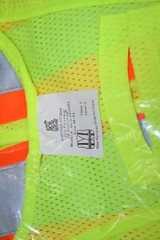 3M Class 2 High Visibility Reflective Safety Yellow Vest Medium Large X-Large XL