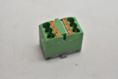 20 Pack Phoenix Contact Distribution Blocks PTFIX 6X 1, 5GN 300V 20A 28-12 AWG