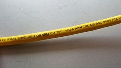 Belden 3085A Allen Bradley 1485C DeviceNet 22/1P+24/1P Thin Cable Yellow /25ft
