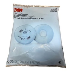 Lot of 100 (50 Pairs) 3M #2071 Replacement Filters, P95 (For 3M 5000/6000)