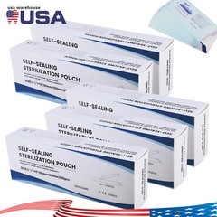 3.5″x10″ Self-Sealing Sterilization Pouches for Autoclave (Choose Quantity)