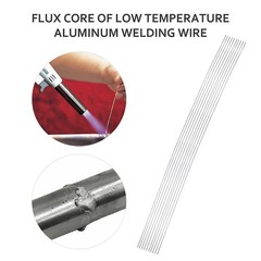 20Pcs Aluminum Brazing Solution Welding Flux-Cored Rods Low Temperature Wire