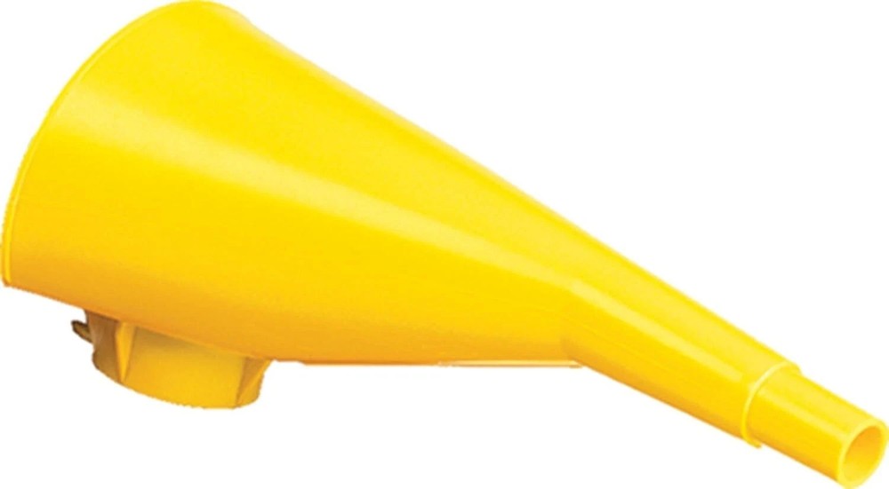 Eagle Yellow Poly Gas Can Funnel Spout Replacement for Metal Type Safety Cans