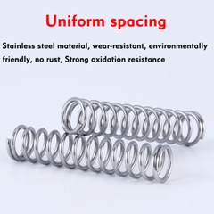 10X Wire Dia. 0.6mm OD 4mm-12mm Small Springs Compression Spring Steel