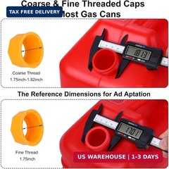 Gas Can Spout Replacement,Fuel Can Spout,Gas Tank Nozzle,Gas Tank Spout,(3Kit-Ye