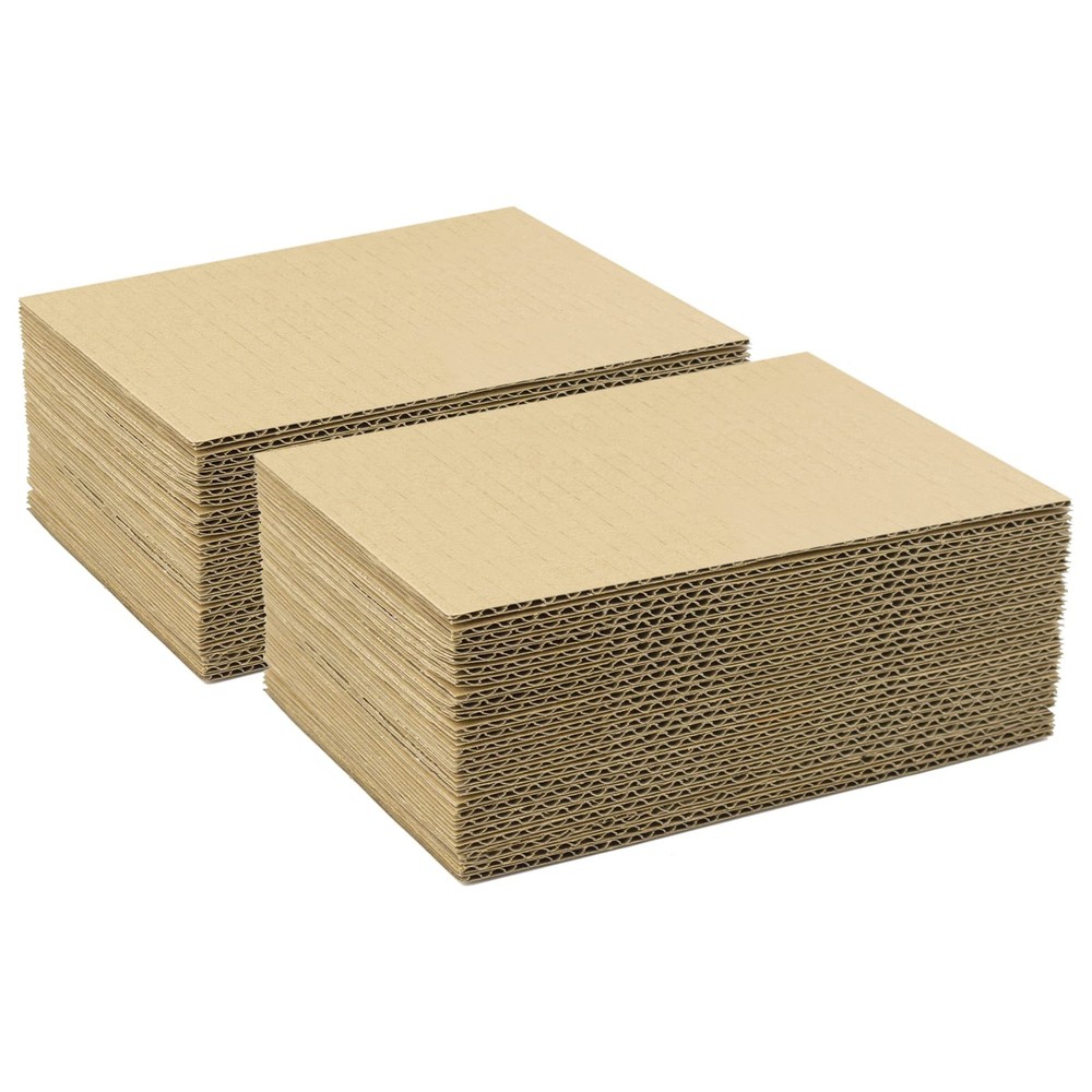 Golden State Art, 50 pack 5×7 Corrugated Cardboard Sheets 5×7, 50-pack