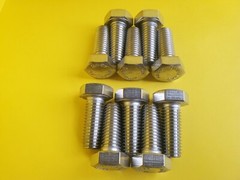 M12 X 1.75 – 30mm Stainless Steel Metric 12 x 30 Hex Head 10 Bolts Screw Unbrako