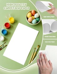 30 Sheets White Cardstock Paper 8.5 x 14, 30 – x 14 IN,