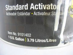 RUST-OLEUM 9100 Standard Epoxy Coating Activator DTM Epoxy 1 Gal 9101402 -DENTED