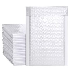 25 #0 6.5×10 Bopp poly bubble mailer envelopes* inner size 6.5″ width* For DVD