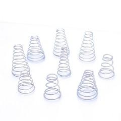 304 Stainless Steel A2 Conical Cone Compression Spring Springs 0.4-2mm Wire Dia