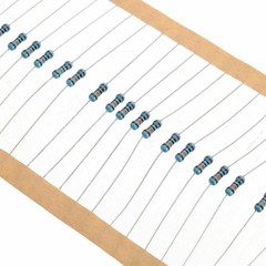 600pcs 30 Values 1/4W Metal Film Resistors + Plastic Box Assortment Kit Set 1%