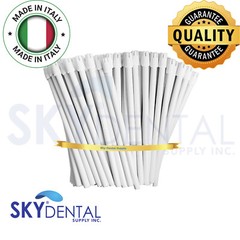 Dental Saliva Ejectors Suction Ejector White white tips Made in Italy up to 4500