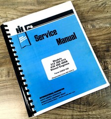 International DT-466B Engine for 412 412B 433B 444B Payscraper Service Manual