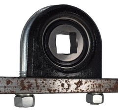 1-1/2″ Square Disc Harrow U-Bolt Pillow Block Bearing King Disc SpinCo