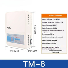 NEW AC Voltage Regulator 220v Automatic Household High Power Single-phase