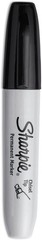 Permanent Markers, Large, Chisel Tip, Black, 4 Count – Marks on Paper, Plastic,