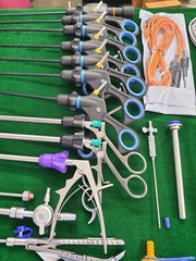 34pc Laparoscopic Surgery Set 5x330mm Laparoscopy Endoscopy Surgical Instruments