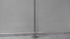 Hughes Safety 18G75G 103 In Height 20 Max GPM Floor Mount Shower with Eyewash