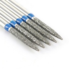 5-50pcs High Speed Handpiece Diamond Burs Pointed Taper Shape Medium Grit