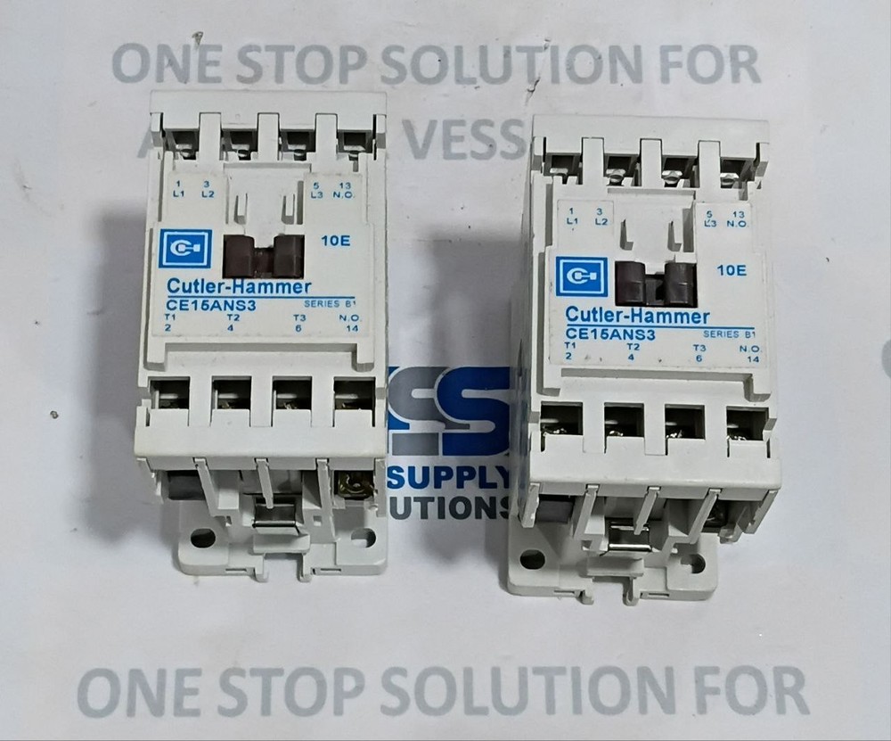 Cutler-Hammer CE15ANS3 3 Pole A.c. Contactor Coil 110V 50Hz 120V 60Hz