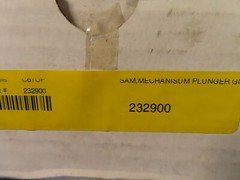 SINTERCAST 232990 SAM MECHANISM PLUNGER GUIDE 125X72 MM 0.4 KG 1YEAR WARRANTY