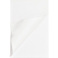 Business Source Plain Memo Pads 100 Sheets – Plain – Glued – Unruled – 12 Pads