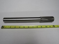 CHUCKING REAMER: 1-1/2″ DIA X 3-1/2″ FLUTE LENGTH X 12-1/2″ OAL, 12 FLUTES , HSS