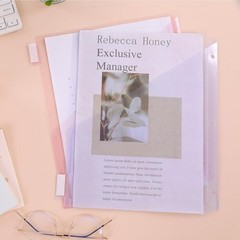 Pastel Binder Dividers with Tabs and Pockets – Soft Plastic Dividers for 3 Ri…