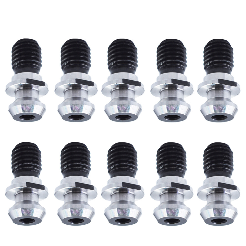 10×CAT40 45°0.740″ Coolant Pull Stud Retention Knob for Mazak Fadal HURCO Okuma