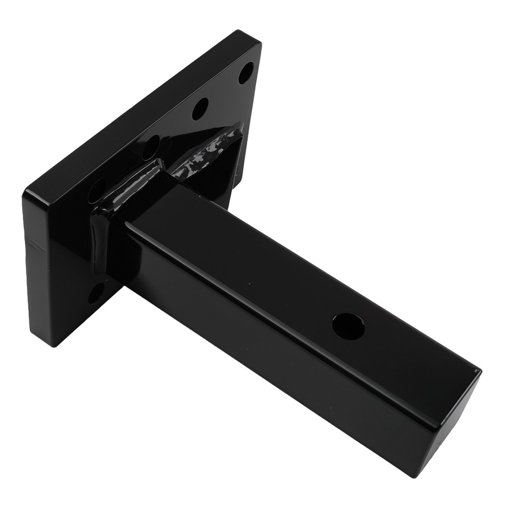 3 Position Pintle Hitch Bracket Adapter for 2″ Receiver Adjustable 20000 lbs