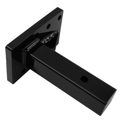 3 Position Pintle Hitch Bracket Adapter for 2″ Receiver Adjustable 20000 lbs