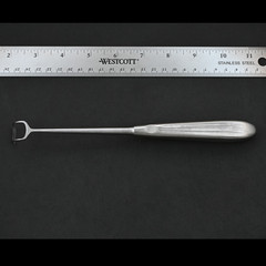 Aesculap OM473R Barnhill Adenoid Curette 15 mm Tip 7 7/8 in ENT Instrument