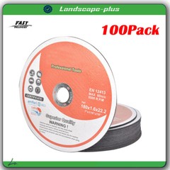 100 Pack 7″x1/16″x7/8″ Cut-off Wheel – Metal & Stainless Steel Cutting Discs
