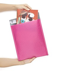 #0 ( Pink ) Poly Bubble Mailers Envelopes Bags 6.5×10 X – Wide CD DVD