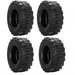 Set 4 12×16.5 Heavy Duty 12-16.5 12Ply Skid Steer Tires 12 16.5 for Bobcat