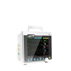 CMS6000 Portable Patient Monitor-6 Parameter (ECG/NIBP/SPO2/RESP/PR/TEMP)