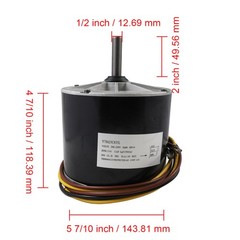 Fan Motor 1/4 HP 208-230 Volt Y7S623C835L for Zhongshan Broad-Ocean HC39GE226