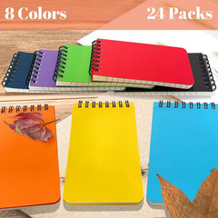 24 Packs Small Red,Orange,Black,Purple,Green,Blue,Dark Blue,Yellow